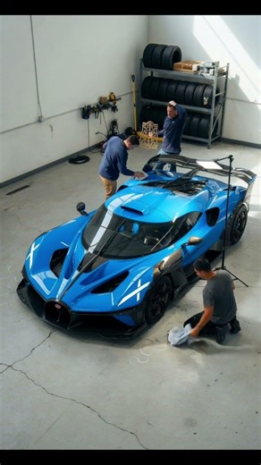 “From Scrap to 400 KM/H 😳 Bugatti Bolide Transformation (before after ) #restoration #bugatti
