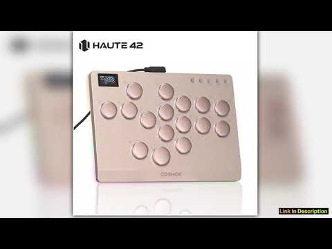 Haute42 Aluminum Alloy Hitbox Leverless Arcade Stick Fighting Game Hitbox Controller For PCPs4 Ps5