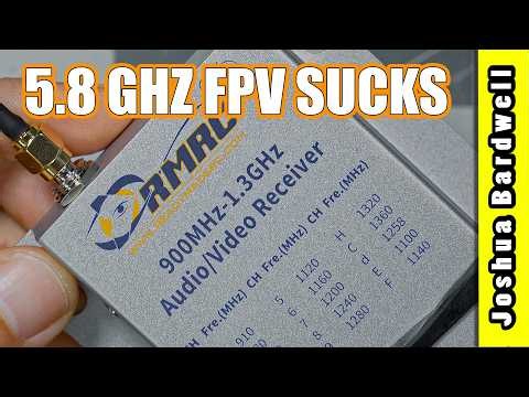 Best frequency for FPV: 1.3 GHz vs. 3.3 GHz vs. 5.8 GHz!