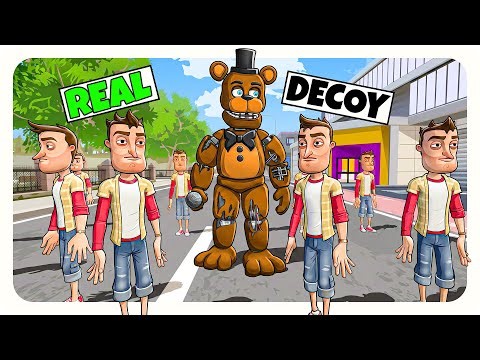 Using DECOYS to Hide from FNAF! | GARRY'S MOD