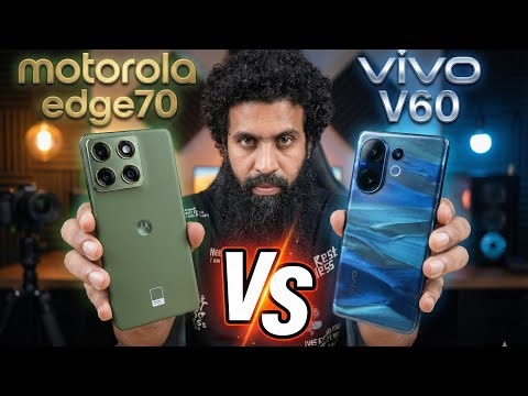 motorola edge70 vs vivo v60 | Premium Mid-Range Phones Compared