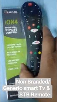 Universal Tv STB Remote control with smart key. Smart tv remote