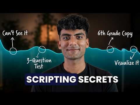 How I write Killer scripts that keeps viewers Hooked!