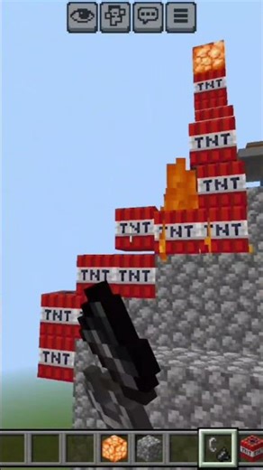 TNT Tower Explosion 💥 | Massive Blast Gone Crazy 😱 #minecraft #Forevergaming