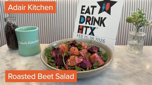 Katie Stone visits Adair Kitchen to get a preview of some of the items that will be featured on the EatDrinkHTX menu this year. A list of the participating restaurants and their menus goes live February1st at eatdrinkhtx.com. The event, benefiting the Houston Food Bank runs February 15- 18, 2026 | FOX 26 Houston