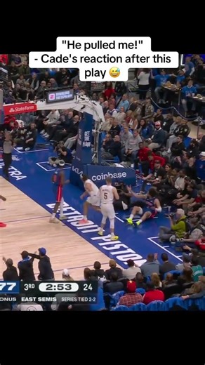 Cade was vocal on this possession 🗣️