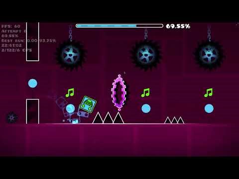 Clutterfunk V2 by IIINeptuneIII | Easy Demon | 100% | Geometry Dash |