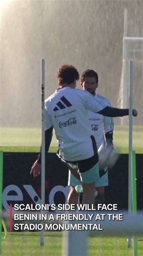 Messi trains for the FINAL time with Argentina ahead of his LAST game 💔🇦🇷