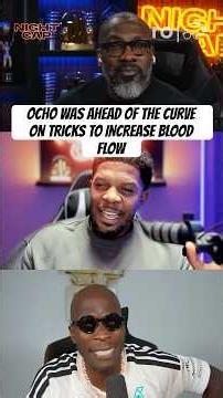 Ocho was ahead of the curve finding ways to increase his blood flow during games 😑😅 #Nightcap