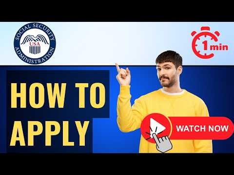 How to Apply for Social Security Benefits⏬👇 Step-by-Step
