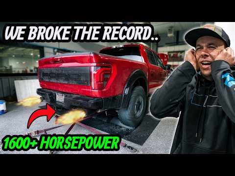 The World’s Most Powerful Ford Raptor R… 1,600+ HP on Dyno