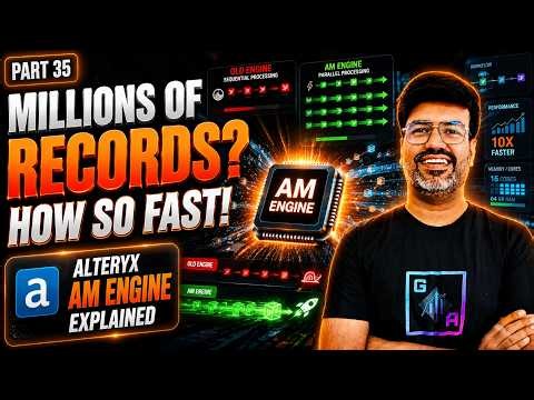 Alteryx AM Engine Explained | Multi Threaded Processing vs Traditional Engine | Alteryx Tutorial