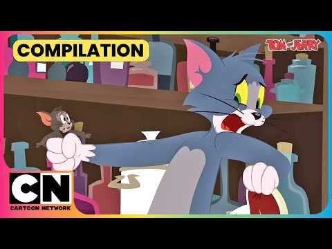 Tom Vs The Vampire Mouse!🧛🐭| Tom and Jerry😺| Cat & Mouse Cartoon😁|@cnindia ​