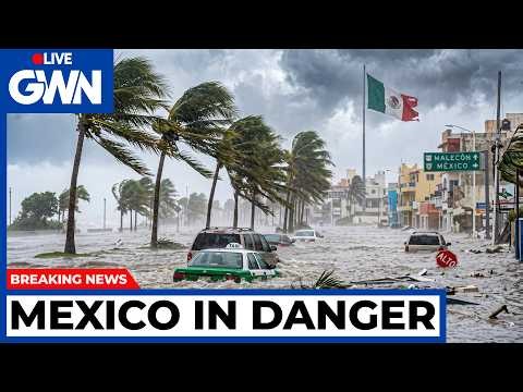 MEXICO HIT by HURRICANE SIMON — 30 INCHES of Rain & 33-FT WAVES (Latest Updates)