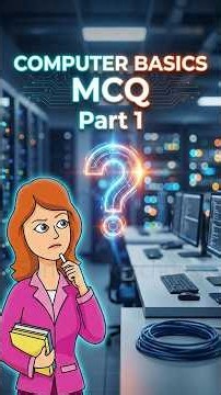 Computer Basics MCQ | Part 1 | Questions 1–5 🖥️ | Sarita's Teachdesk