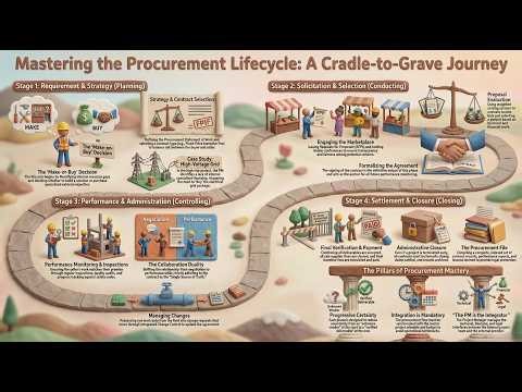 Mastering Procurement Lifecycle | The End To End Flow | PMP Exam Traps
