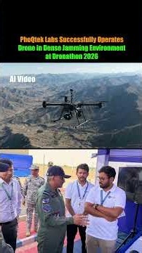 PhoQtek Labs Demonstrates Fully Autonomous, GPS-Denied Drone Operations at Pokhran