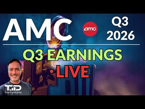 AMC Q3 2026 Earnings Call 🔴LIVE Wednesday Nov 4th 4:00PM CST / 5:00PM EST