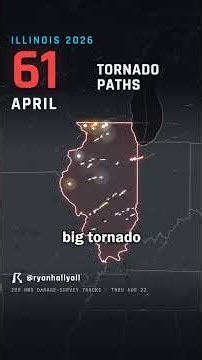 Illinois tornadoes are officially off the charts