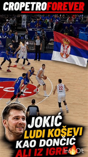 🇷🇸🔥Nikola Jokić KRENUO STOPAMA Luke Dončića🤣🔥