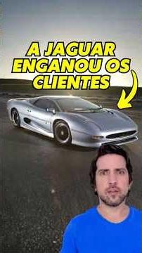 O Jaguar XJ220 ENGANOU milionários #carros #curiosidades
