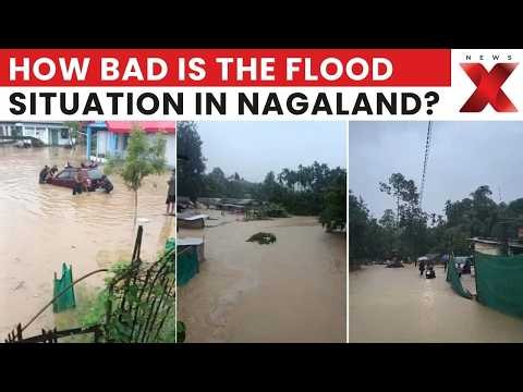 Nagaland Flood Horror: Roads Washed Away, Villages Cut Off After Heavy Rain