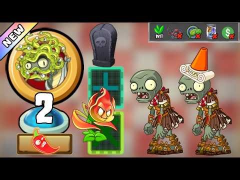 PvZ2 - The Zombosseum 2026 Level 2 Easy [Plants Lvl 1 & No Premium] + DOWNLOAD