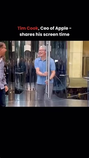 BudgetPlaybook on Instagram: "Apple CEO Tim Cook recently shared a candid insight into his own screen-time habits in an interview with CBS News. Despite helping build Apple’s Screen Time feature, Cook admitted he was genuinely surprised by how often he reached for his phone. Seeing his own usage data was a wake-up call. As a result, he made changes—cutting down notifications and setting firmer boundaries around how and when he uses his devices. Cook stressed that the iPhone is meant to improve l