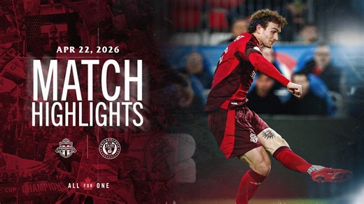 MATCH HIGHLIGHTS: Toronto FC vs. Philadelphia Union | April 22, 2026