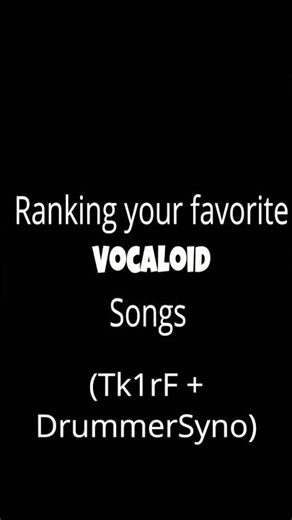 Ranking viewers favourite Vocaloid Songs | Part 15 #vocaloid #hatsunemiku #miku