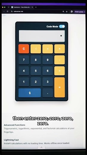 🧮 CalcSolver.net is a free online scientific calculator that solves everything