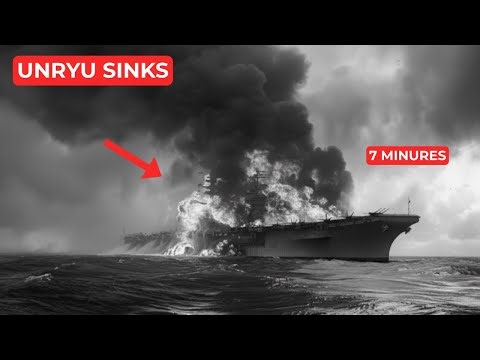 IJN Unryu Japan’s Last Carrier Gone in 7 Minutes 1944