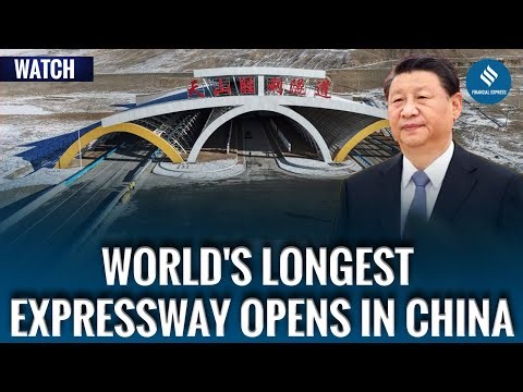 World’s LONGEST Expressway Tunnel Opens In China, Cutting Mountain Travel To 20 Minutes