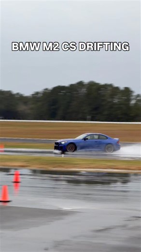 Let's see the new 2026 BMW M2 CS drifting in the rain. | BMWBLOG