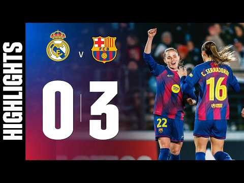 HIGHLIGHTS | REAL MADRID 0 vs 3 FC BARCELONA | DOMINANT CLÁSICO 🔵🔴