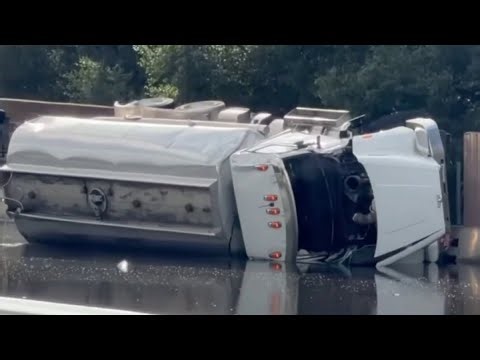 Southbound 101 in San Jose reopens after tanker truck cleared