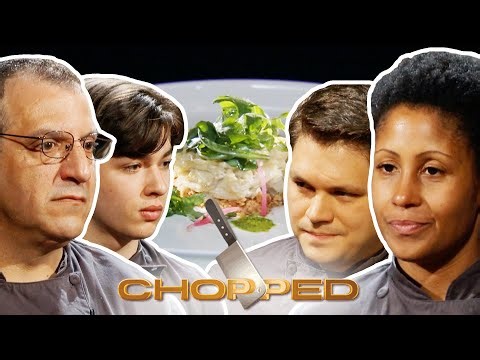 Chopped: Ice Cream Cones, Lump Crab Meat, Baby Turnips | Full Episode Recap | S13 E7 | Food Network