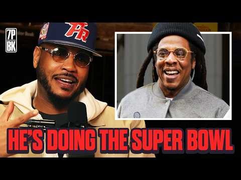 Is Jay-Z Setting Up a Super Bowl Run & New Album? Carmelo Anthony Thinks So