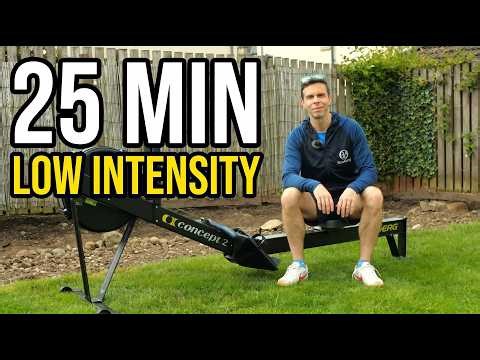 Mar 11: Row With Me for 25 Minutes | Low Intensity Full Body Cardio