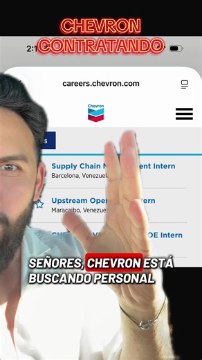 Chevron contratando! #noticias #ultimahora #venezuela #venezolanosporelmundo #maduro