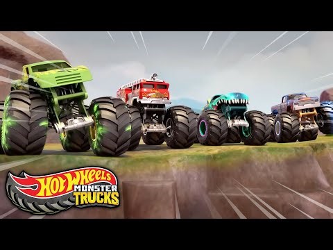 Champion's Cup Challenges Featuring the Hot Wheels Monster Trucks! 1 HR