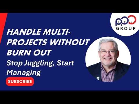 Stop Juggling, Start Managing: Handle Multiple Projects Without Burning Out