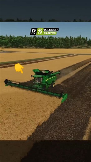 John Deere Wheat Harvest in FS25 🌾🚜 | Smooth Combine Action