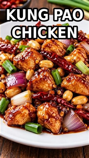 Kung Pao Chicken Recipe | Spicy Chicken with Peanuts