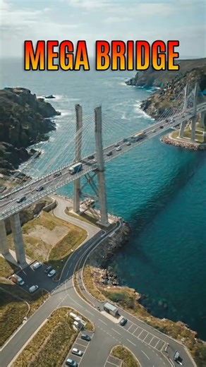 INSANE MEGA BRIDGE BUILDING OVER OCEAN 🌊 (Time-Lapse Construction)