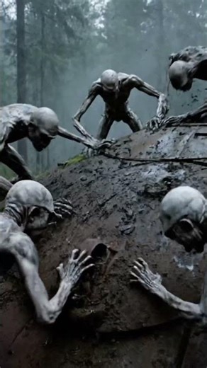 Aliens Chased Me—So I Hid in Their Crashed Ship #Shorts #SciFi #Horror #Survival #Creepy #Mystery