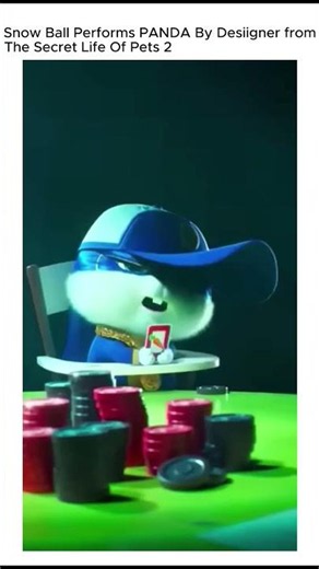 Snow Ball Performs PANDA By Desiigner in The Secret Life Of Pets 2 #kevinhart #designer #animation