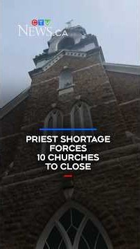 10 churches cancel mass amid shortage