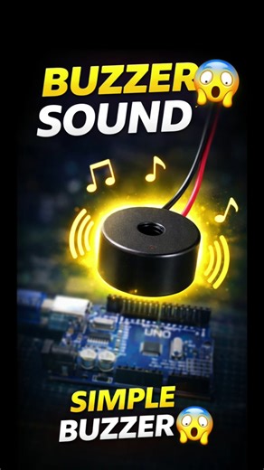 Arduino Buzzer Project 🔊 | Sound Alert System using Arduino Uno #shorts #arduino #project