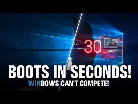 This Linux OS Boots in Seconds 🚀 Windows Can’t Compete Anymore